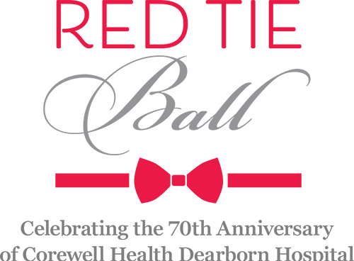 Red Tie Ball logo