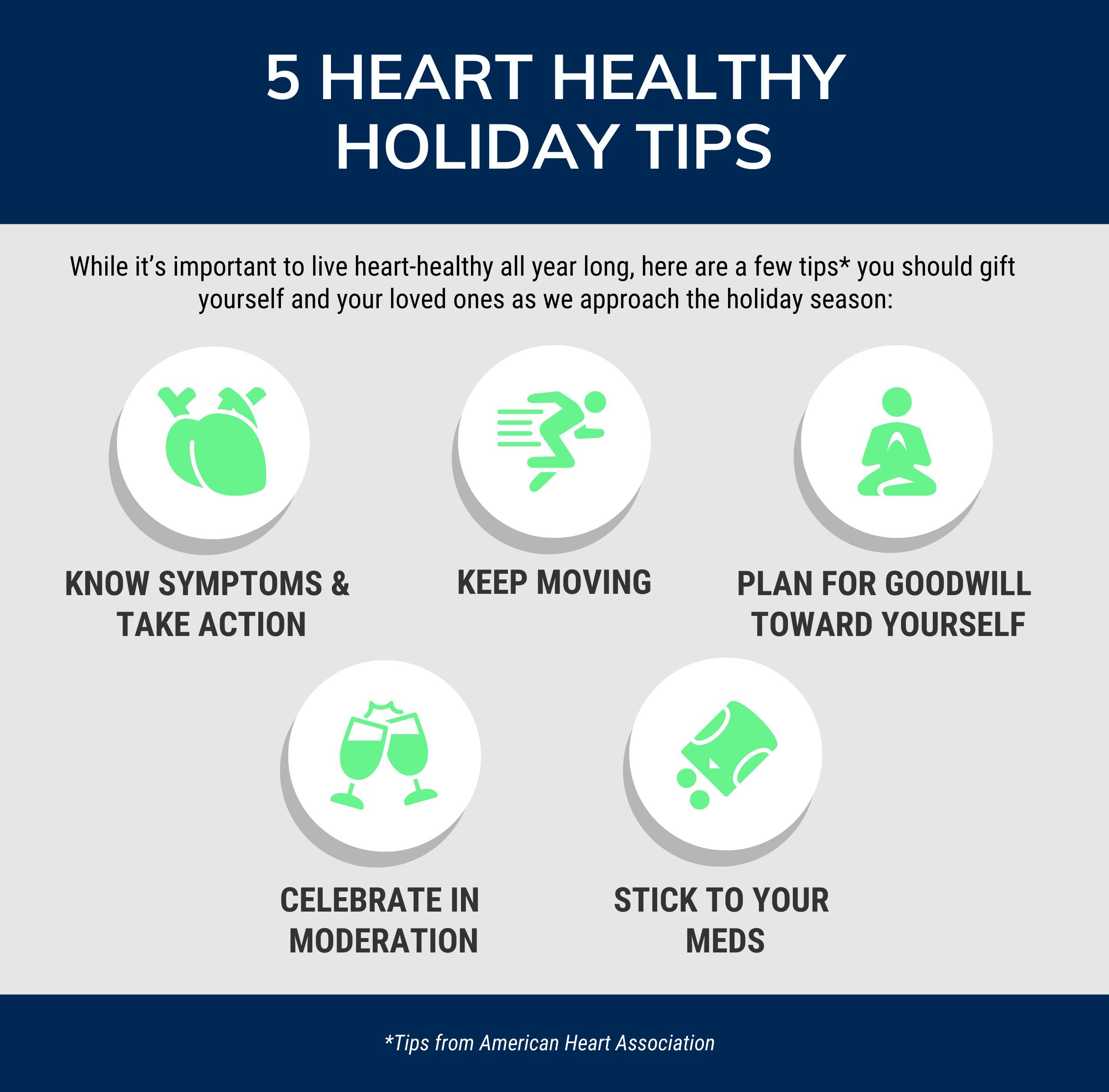 Stay heart healthy in the winter