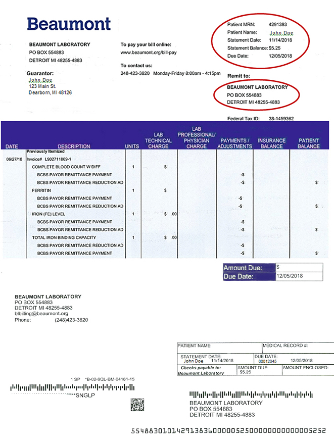 Beaumont Online Chart