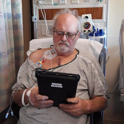 Virtual visits keep patients and family connected during COVID-19