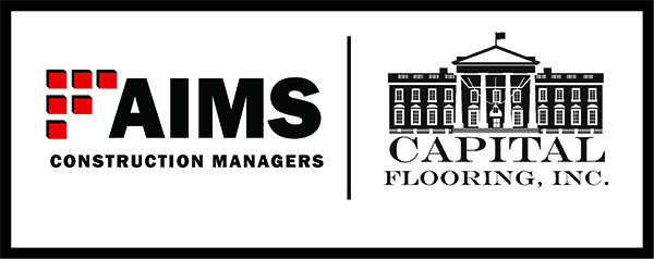 AIMS and Capital Flooring logo 
