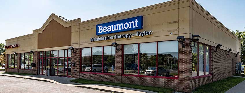 Beaumont Rehabilitation Therapy - Taylor