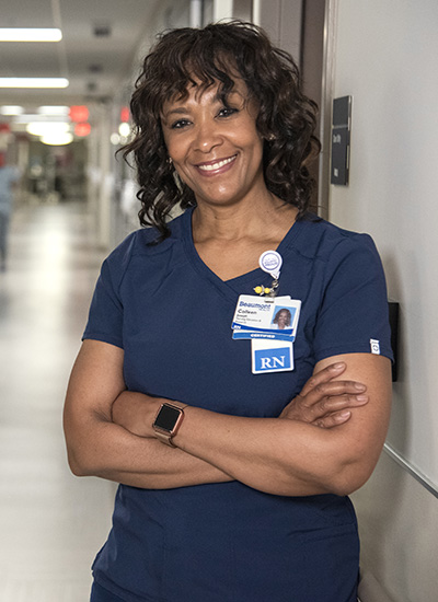 Beaumont Nurse, Colleen Joseph