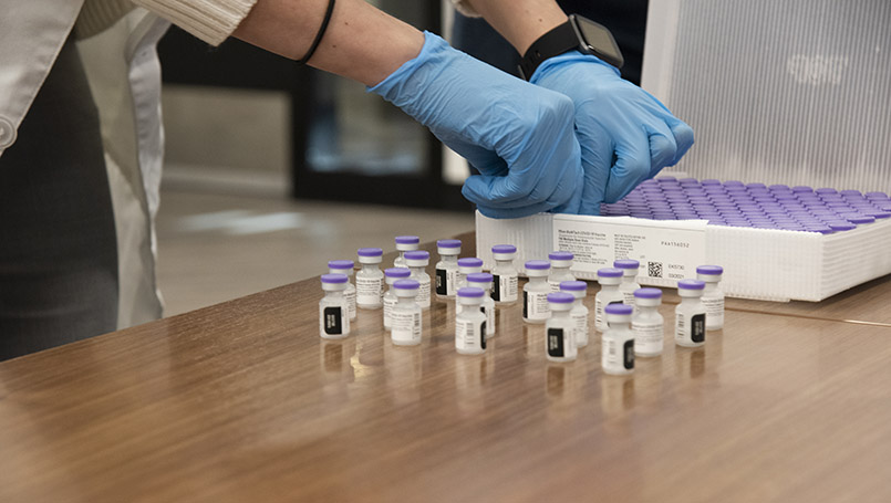 COVID vaccine doses