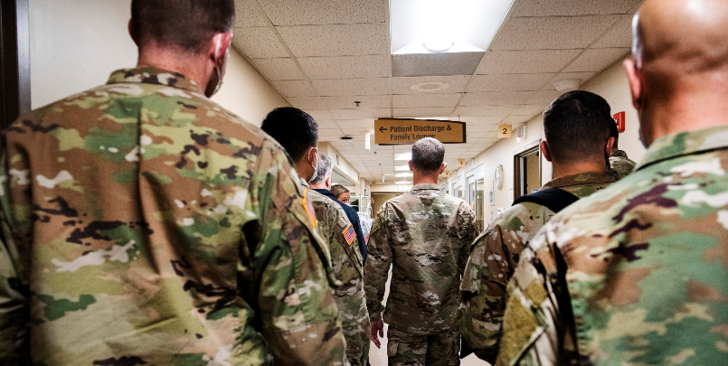 U.S. Army members at Beaumont, Dearborn