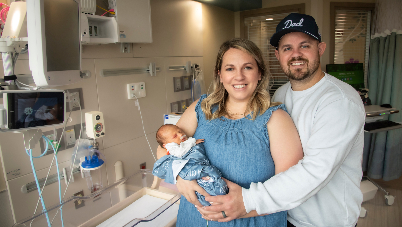 Livingtons in the new Beaumont, Troy NICU