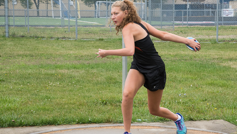Margaret Beaudoin discus