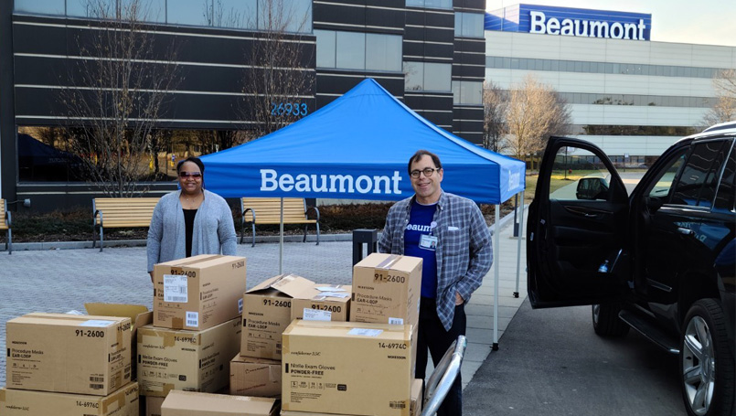Medical supply donations