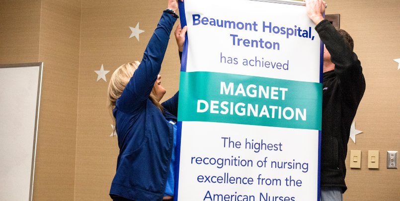 Beaumont, Trenton Magnet banner