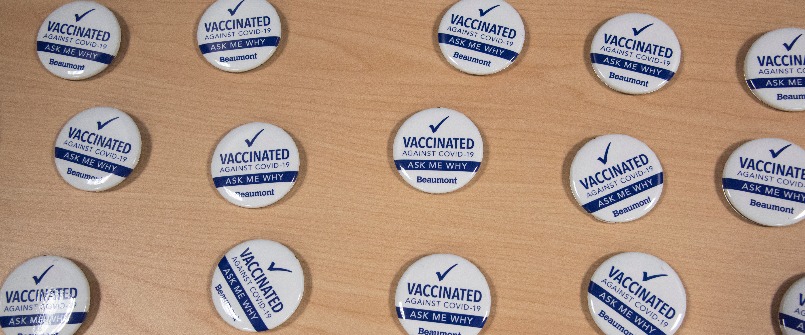 Vaccination buttons
