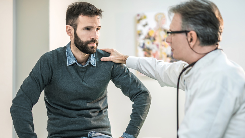 Patient and doctor discussion